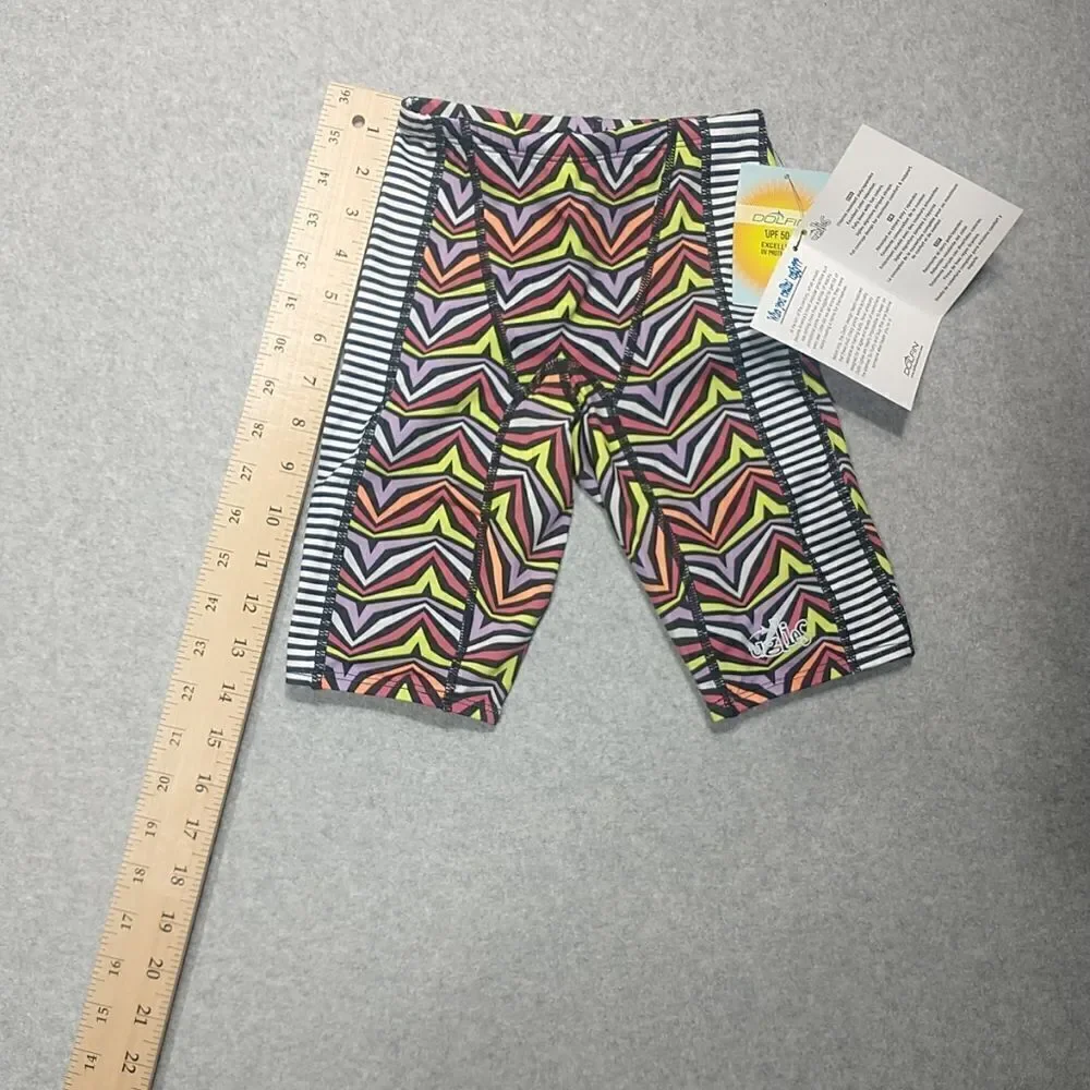 Dolfin Uglies Mens Jammer Male Swim Bottoms Trunk, Size 24. Condition is NWT